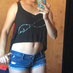 Crop top tank top